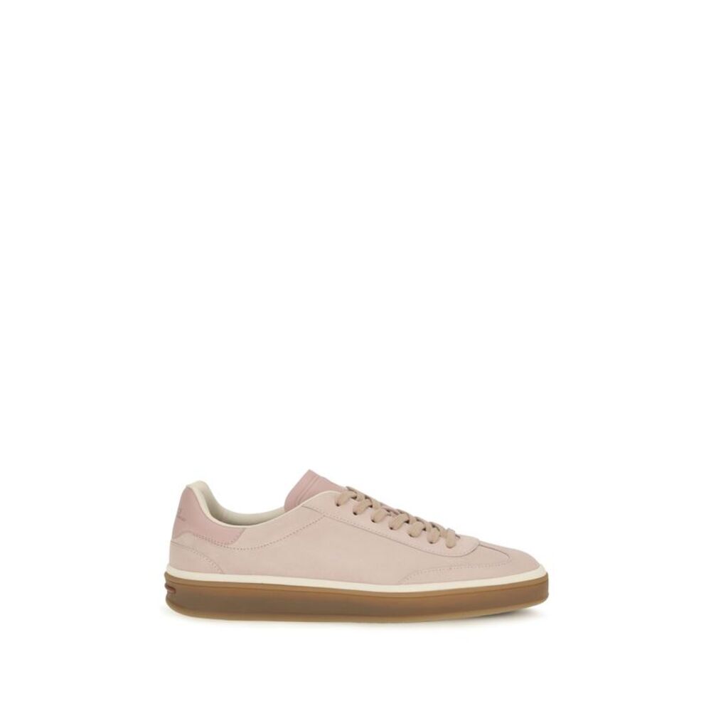 Loro Piana Women Suede Tennis Walk Sneakers